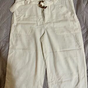 Democracy White Wide Leg Pants for Effortless Style